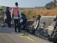 حادث طرق وقع على شارع 35 جنوبيّ البلاد