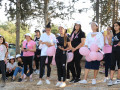 شفا عمرو: 150امرأة وشابة يشاركون في مسيرة بمناسبة شهر التوعية لسرطان الثدي