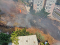 حيفا: اندلاع حريق قرب منازل