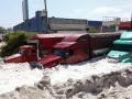 تساقط البرد الضخم في الصيف.. ظاهرة مناخية نادرة بالمكسيك