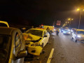 حادث طرق صعب بين عدة مركبات بالقرب من مدينة شفاعمرو(شارع 70)