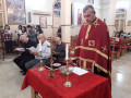 خدمة صلاة السحر وقراءات تقديس الزيت في كنيسة الروم  الكاثوليك في كفرياسيف