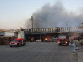 حريق كبير في مصنع مليتول في نهاريا