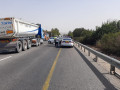 حادث طرق ذاتي واصابات داخل السيارة بالقرب من كريات شمونه