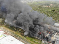 حريق كبير في المنطقه الصناعيه عمانوئيل الضفه الغربيه.