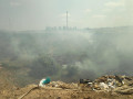 قلنسوة : حريق كبير في مكب نفايات