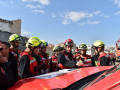 القدس.الاطفاء والانقاذ يجري تمرين واسع النطاق لمعالجة هزات ارضيه.