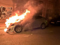 شب حريق في سياره بشارع يافا بحيفا.الطواقم تمكنت من اخماد الحريق