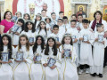 المناولة الاحتفالية لاطفال كنيسة الروم الملكيين الكاثوليك في كفرياسيف