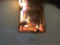 شب حريق  في خزانة كهرباءبمبنى سكني مكون من ٤ طوابق بشارع النبي بحيفا