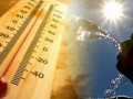 ارتفاع ملموس  على درجات الحرارة التي تكون أعلى من معدلاتها السنوية