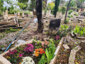 انفجار عبوة ناسفة في مقبرة في اعبلين