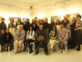 إفتتاح معرض “ألوان 10 ” في صالة ابداع  كفر ياسيف