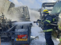 حريق في طمرة* تعمل في المكان 6 طواقم اطفاء وانقاذ بقيادة الضابط شعلان معدي.