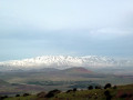 تساقط الثلوج على قمم جبل الشيخ