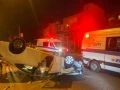 حادث طرق خطير وقع على شارع 70 داخل كفر ياسيف.