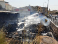 اندلاع حريق في منطقة صناعية بمدينة الناصرة*